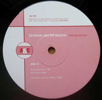 LP Broken Social Scene: Feel Good Lost 370791