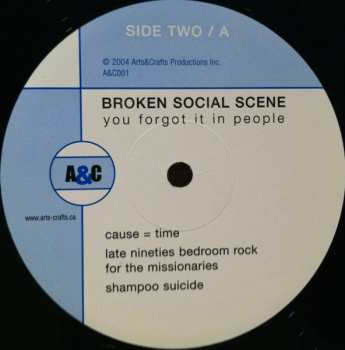 2LP Broken Social Scene: You Forgot It In People 537935