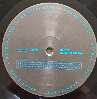 2LP Bronski Beat: The Age Of Consent