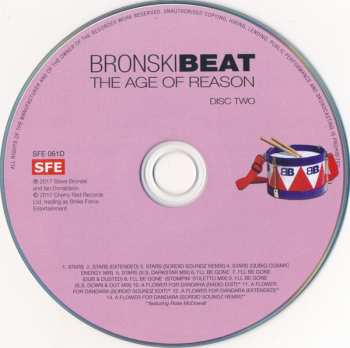 2CD Bronski Beat: The Age Of Reason DLX 102658