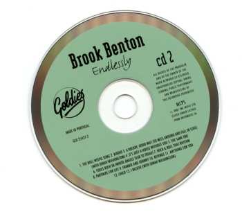 3CD Brook Benton: Endlessly: Greatest Hits