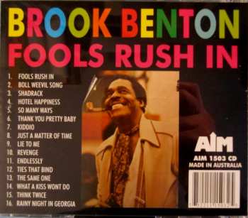 CD Brook Benton: Fools Rush In 252942