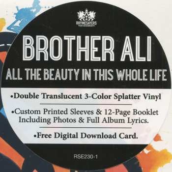 2LP Brother Ali: All The Beauty In This Whole Life CLR