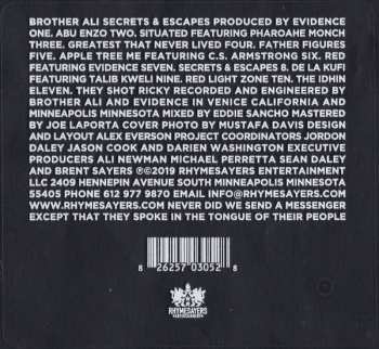 CD Brother Ali: Secrets & Escapes 31857