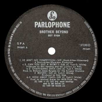 LP Brother Beyond: Get Even 339214