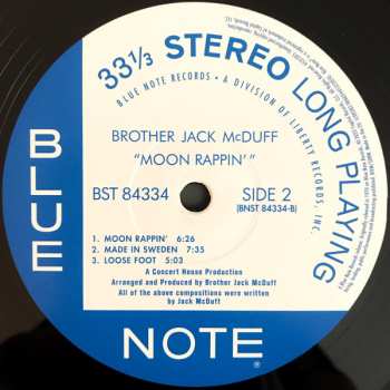 LP Brother Jack McDuff: Moon Rappin' 405702
