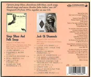 CD Brother John Sellers: Brother John Sellers Sings Blues And Folk Songs 229439