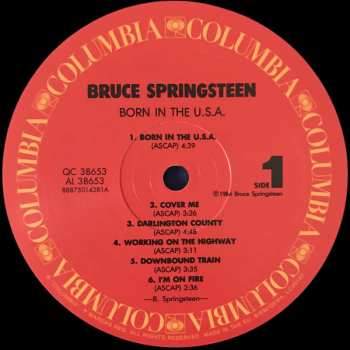 LP Bruce Springsteen: Born In The U.S.A. 5606