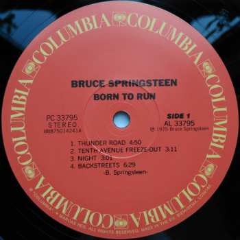 LP Bruce Springsteen: Born To Run 5634