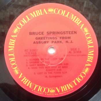 LP Bruce Springsteen: Greetings From Asbury Park, N.J. 15023