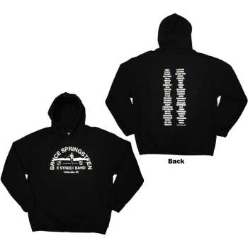 Merch Bruce Springsteen: Bruce Springsteen Unisex Pullover Hoodie: Tour '23 Leaning Car (back Print & Ex-tour) (large) L