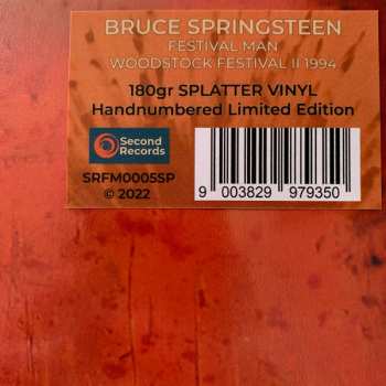 LP Bruce Springsteen: Live In Hollywood (WNEW FM Broadcast: The Hollywood Center Studios, Hollywood, California, 5th June 1992) CLR | LTD | NUM