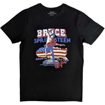 Merch Bruce Springsteen: Bruce Springsteen Unisex T-shirt: Born In The Usa '85 (back Print) (medium) M