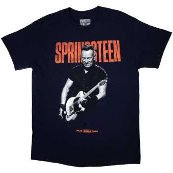 Merch Bruce Springsteen: Bruce Springsteen Unisex T-shirt: Tour '23 Guitar (back Print & Ex-tour) (small) S