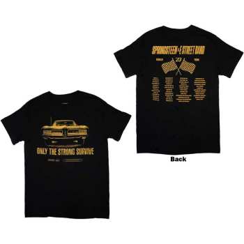Merch Bruce Springsteen: Bruce Springsteen Unisex T-shirt: Tour '23 Only The Strong (back Print & Ex-tour) (small) S