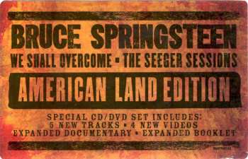 CD/DVD Bruce Springsteen: We Shall Overcome - The Seeger Sessions - American Land Edition