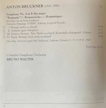 CD Columbia Symphony Orchestra: Symphony No. 4 In E-flat Major "Romantic"