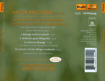 CD Anton Bruckner: Symphony 4 With Volksfest-Finale 445218