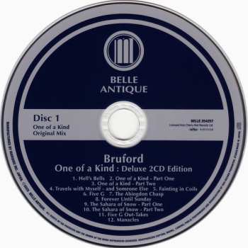 2CD Bruford: One Of A Kind DLX