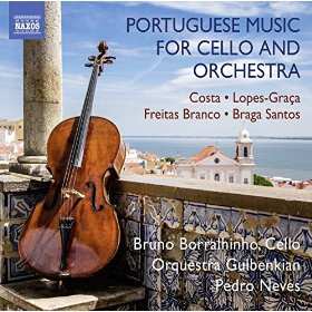 Album Bruno Borralhinho: Portuguese Music For Cello And Orchestra