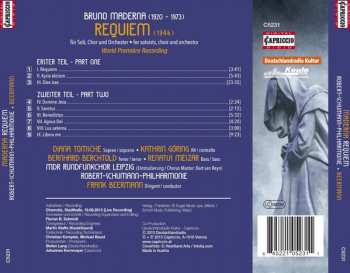 CD Bruno Maderna: Requiem 96167