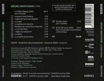 CD Bruno Mantovani: Le Sette Chiese - Streets - Eclair De Lune 319999