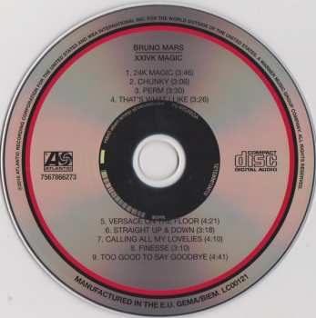 CD Bruno Mars: XXIVK Magic 381