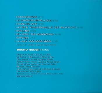 CD Bruno Ruder: Anomalies - Piano Solo