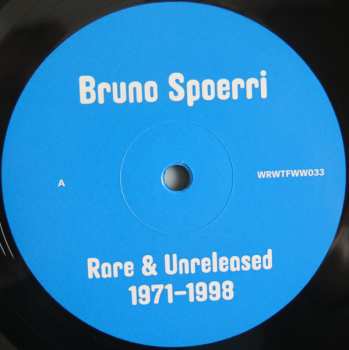 LP Bruno Spoerri: Rare & Unreleased 1971​-​1998 405920