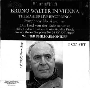 Album Bruno Walter: Bruno Walter In Vienna. The Mahler Live Recordings