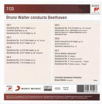 7CD Bruno Walter: Symphonies Nos. 1–9 • Overtures • Violin Concerto • Rehearsal Excerpts 380427