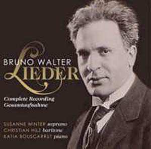 Album Bruno Walter: Sämtliche Lieder