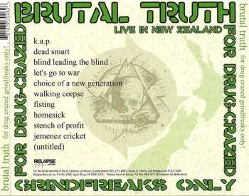 CD Brutal Truth: For Drug Crazed Grindfreaks Only! 290222