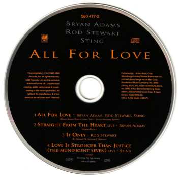 CD Rod Stewart: All For Love