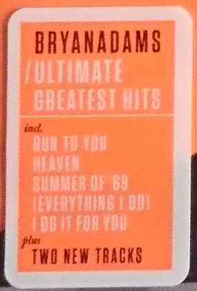 CD Bryan Adams: Ultimate 441941