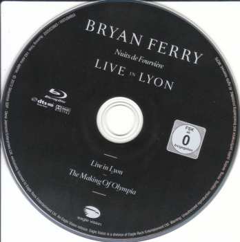 Blu-ray Bryan Ferry: Live In Lyon (Nuits De Fourvière) 423706