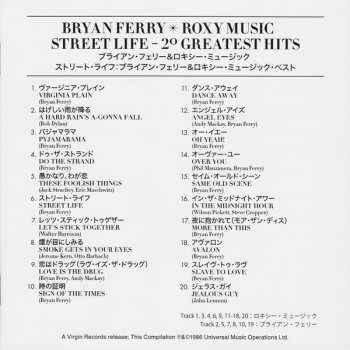 CD Bryan Ferry: Street Life - 20 Great Hits LTD | DIGI 177533