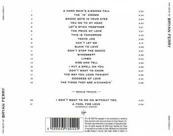 CD Bryan Ferry: The Best Of Bryan Ferry 4188