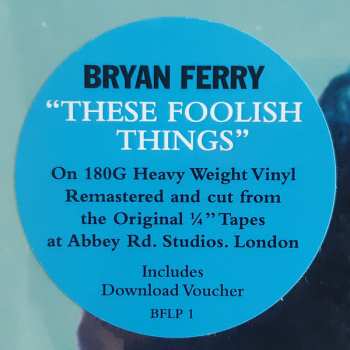 LP Bryan Ferry: These Foolish Things 57497