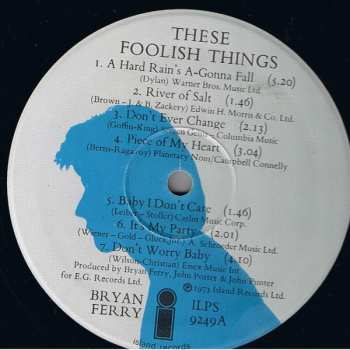 LP Bryan Ferry: These Foolish Things 486158