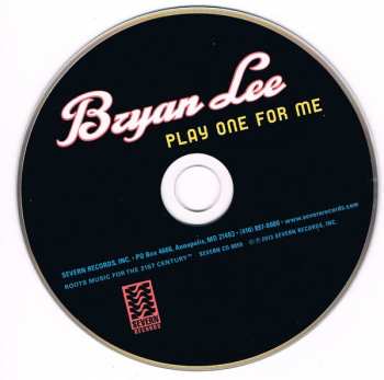 CD Bryan Lee: Play One For Me 192721