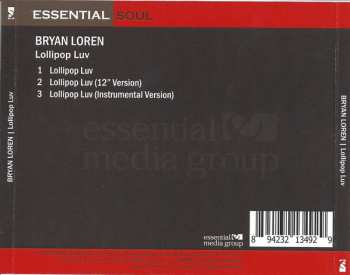 CD Bryan Loren: Lollipop Luv