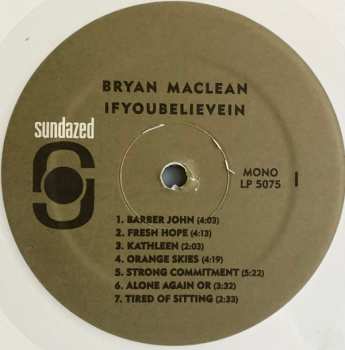 LP Bryan Maclean: Ifyoubelievein CLR 507660