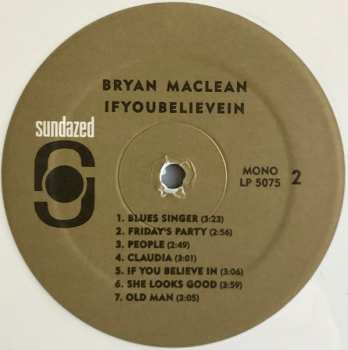 LP Bryan Maclean: Ifyoubelievein CLR 507660