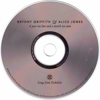 CD Bryony Griffith: A Year Too Late And A Month Too Soon 396654