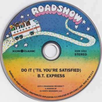 CD B.T. Express: Do It ('Til You're Satisfied) 480562