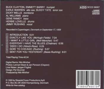 CD Buck Clayton With His All-Stars: Copenhagen Concert Volume 2 342235