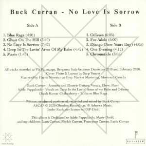 LP Buck Curran: No Love Is Sorrow 61742