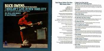 CD Buck Owens And His Buckaroos: I Wouldn't Live In New York City 537018