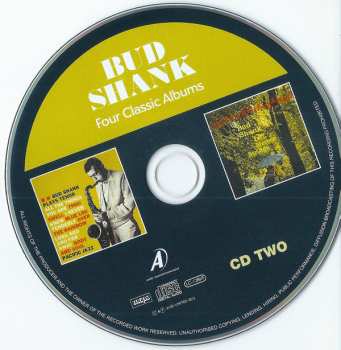 2CD Bud Shank: Four Classic Albums 467317